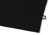 (WOMAN) エッセンシャルリンガーTシャツ【ブラック】
