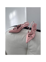 Buckle Oblique Slingback (5colors)