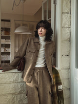 Amuse boucle cardigan