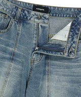 BERMUDA CARGO DENIM SHORT
