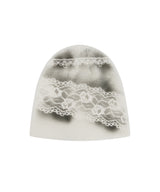 lace beanie (ivory)
