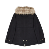  REGION MOTORS CLUB FAKE FUR DUFFLE COAT