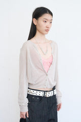 Color Light Cardigan (Light Gray)