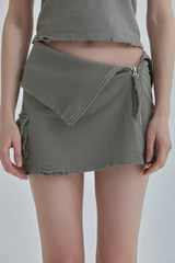 RIBBED SKIRT