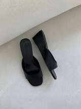 MUNEN WEDGE SANDAL HEEL (2COLORS!)