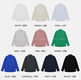 Wonderant Ice Cotton Linen Overfit Shirt
