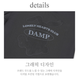 'ラビットクラブ' オーバーサイズTシャツ_CHARCOAL