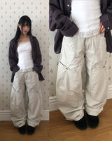 ツカミ バルーンワイドパンツ