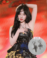  [Aespa Karina, IVE Gaeul Piercing] Sparkle Sparkle Huggies Piercing