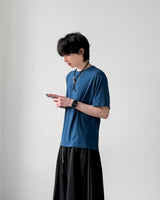 クロップレイヤード半袖Tシャツ