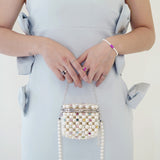 Petit Bear Pearl Bracelet_Pink