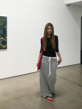 [3/4 Sleeve] Loen Modal Side-Ruched Tee (12c)