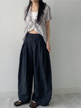 Kelly Layered Short Sleeve Blouse