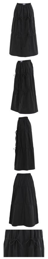 PARTY SKIRT IN BLACK