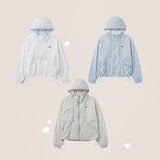 Hoodie Coloring Hooded Zip-Up Windbreaker (3 colors) 