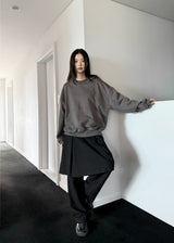 CROP TURTLE HOODIE