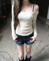 VネックTシャツ