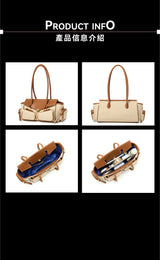 “UBUD”Pieced Leather Biker Bag