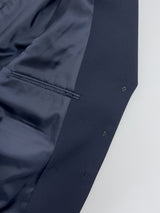 Back-button Single Loose-fit Short Jacket