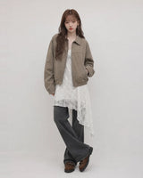 (UNISEX) Softening Work Dyeing Jacket