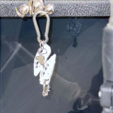 shell piercing keyring