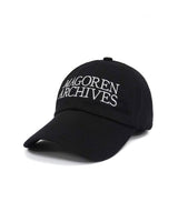 Magoren Archives Ball Cap Vinatage Black