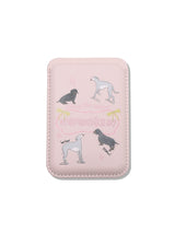 Puppy Iphone Card Wallet (Pink)