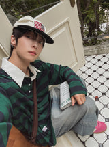 American Patch Color Block Camp Cap