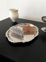 Syrup jelly square hair claw