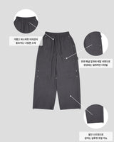 ドック リベット パネル ナイロン パンツ