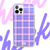 【MADE】チェックジェリーハードフォンケース