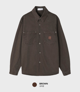  Lime Vintage Fairwork Patch Overfit Long Sleeve Shirt