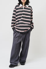 Wino Striped Rugby Top (3color)