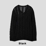 Kuri Linen Cable Slim Knit