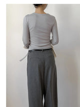 Safe Tie Long Sleeve T-shirt