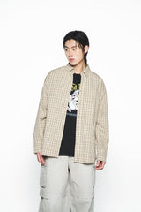 25SS ダメージウォッシュドワイドカーゴパンツ アイボリー