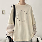 Star Pattern Layered Sweatshirt (4 colors) H&L