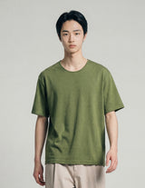 26SS★ ボーイクロップUネック半袖Tシャツ