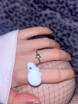 1004໒꒱ Angel Ring