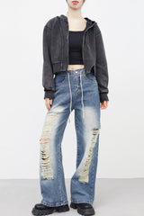 Johnnyc Damage Denim Pants