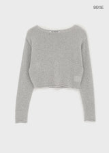[MADE] Kuru Summer Slub Boat-Neck Knit