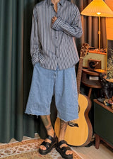 Striped Basic Shirt 2COLOR