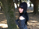 (MADE) Heart Wings Beanie Black