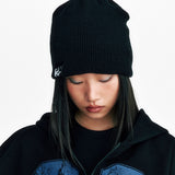 Flame 2Way Beanie Black