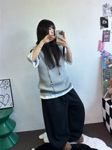 スノーウィングバルーングレースロングパンツ 🤍🖤🧸3カラー