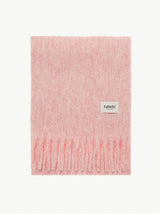 Wool candy muffler (bery pink)
