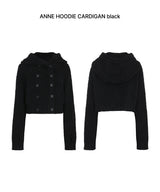 アンフーディーカーディガン black