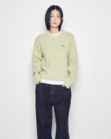 25FW WOMAN A SYMBOL KNIT LIGHT MINT