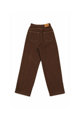 Balloon Pintuck Pants [Brown]