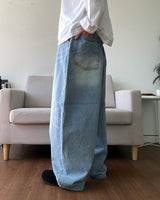 Tiger Balloon Denim Pants